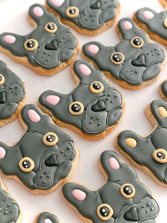 Custom pet sugar cookies, birthday favors, pet portrait cookies, party favors , personalized cookies, bridal shower, wedding