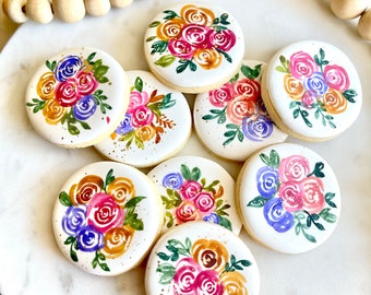 Bridal shower favors, wedding favors, party favors, personalized favors, wedding cookies, bridal shower cookies, bridal party gifts, vegan