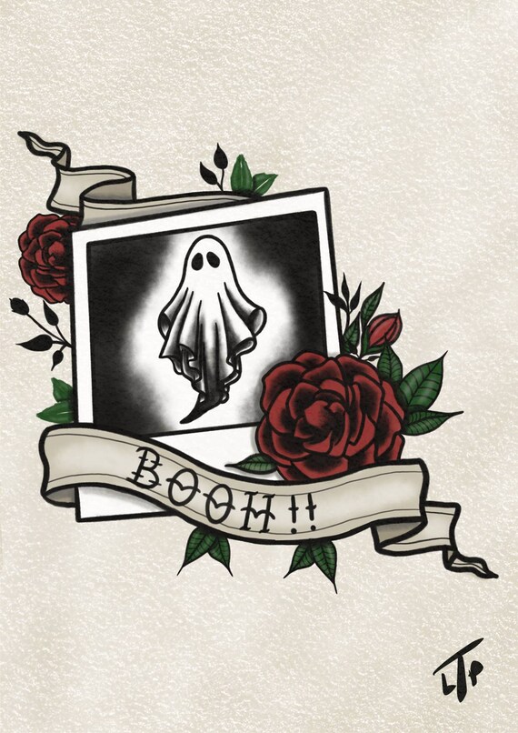 Details more than 70 traditional ghost tattoo super hot in.eteachers
