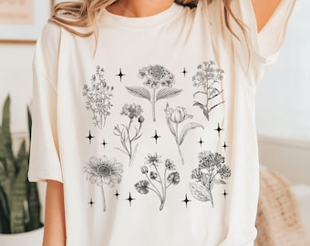 Vintage Florals Dark Academis PNG, Coquette Sublimation Design, Witchy Herbalist, Cottage Core, Kitchen Garden Farm, Botanical Clipart
