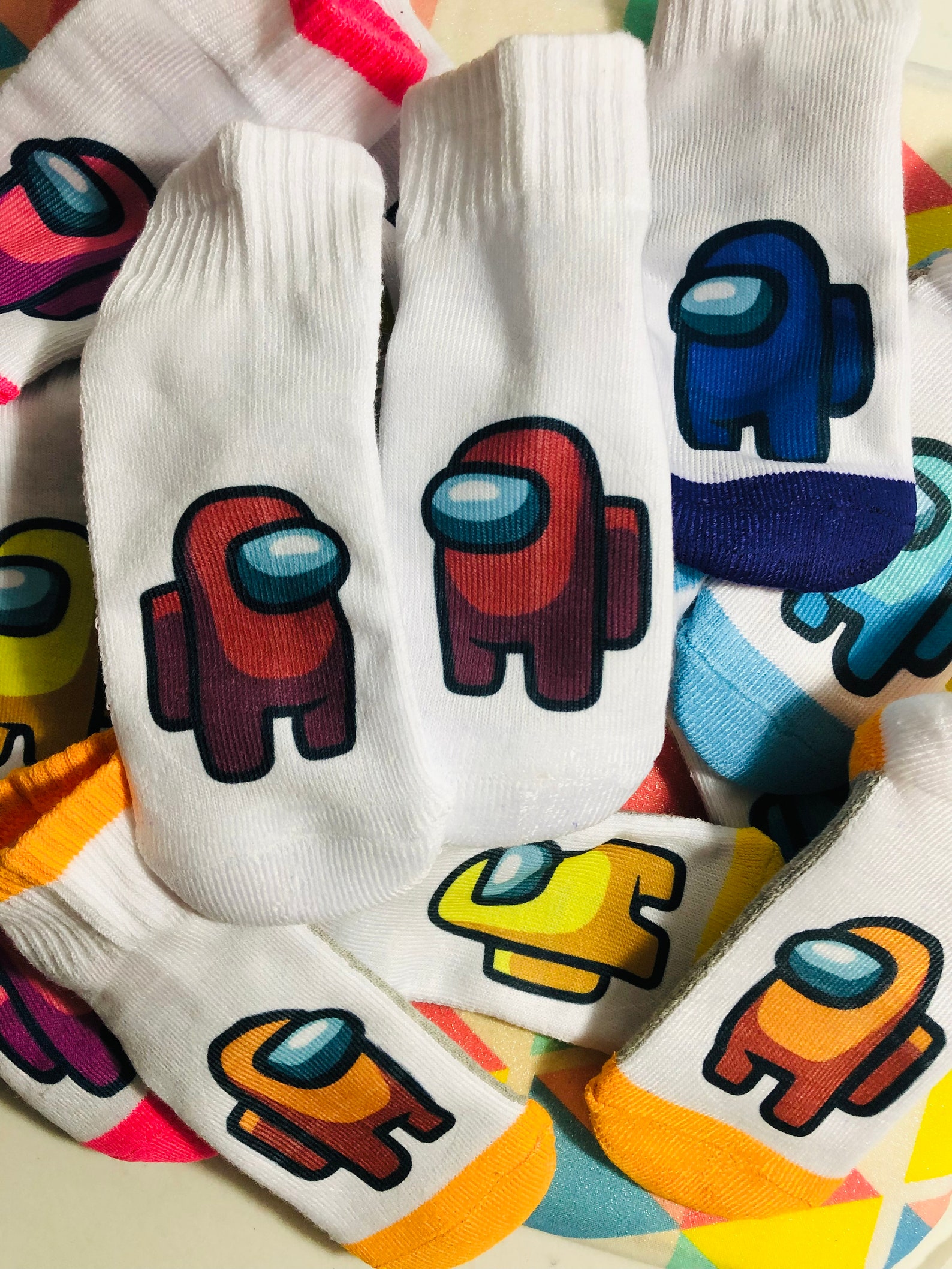 Among US Inspired Socks Unisex Socks 6 10 1/2. 10 1/2 4 Etsy