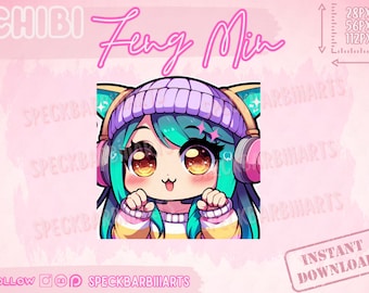 Feng Min | Dead By Daylight | UWU - Emote | Twitch, Discord, Youtube