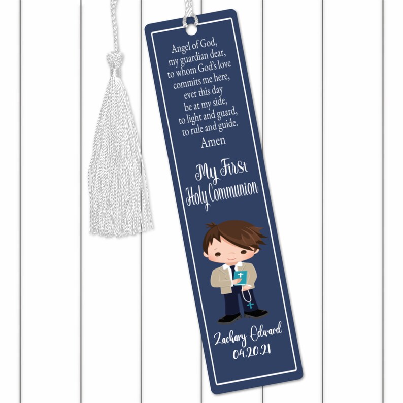 Personalized First Holy Communion Gift 1st Communion Metal Etsy