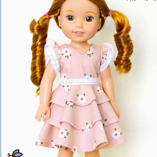 Puffy Dress for 14.5-15 Inch Dolls Such as Welliewishers™ - Etsy