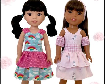 Rosa Dress for 14-15 inch Dolls such as Wellie Wishers™