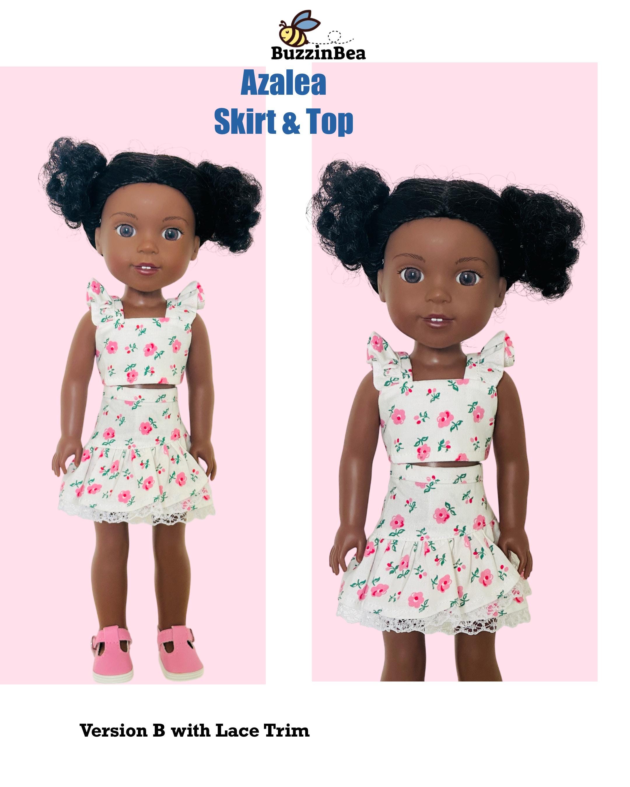 Azalea Skirt and Top Pattern for 14.5inch Dolls (PDF Pattern) - Etsy