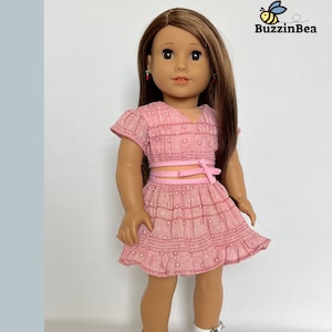 Poppy Skirt & Top 18 inch Dolls Pattern Designed to Fit Dolls such as American Girl® PDF image 4