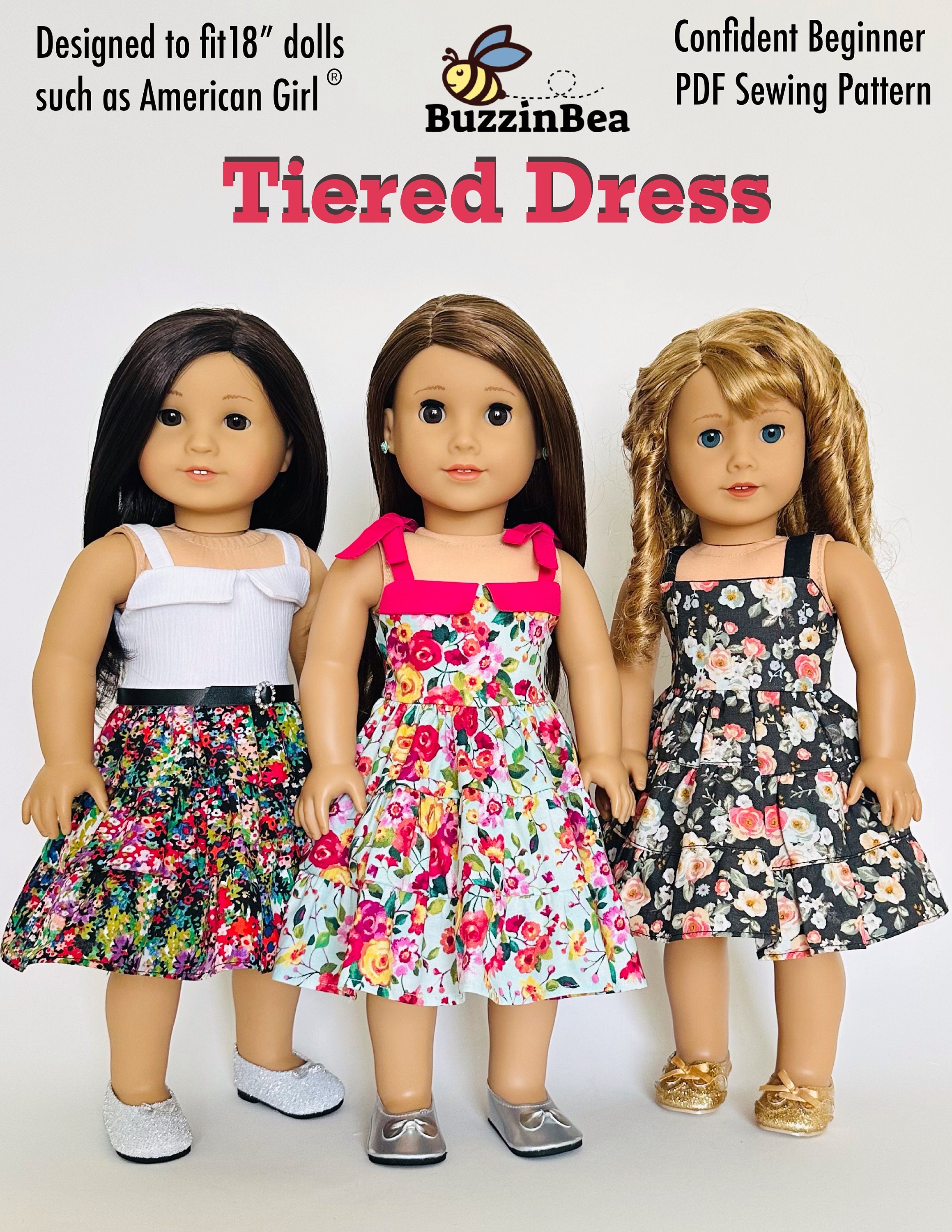 Best Places to Buy Fabrics for Doll Clothes – BuzzinBea Doll Sewing Patterns