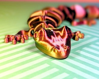 Lizard - Articulated Sensory Fidget Toy  - 3D Printed