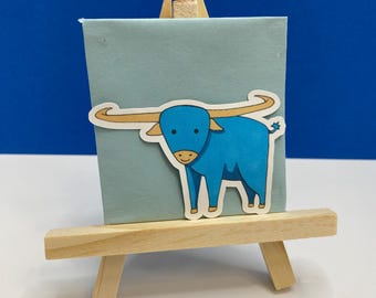 Babe the Blue Ox Sticker