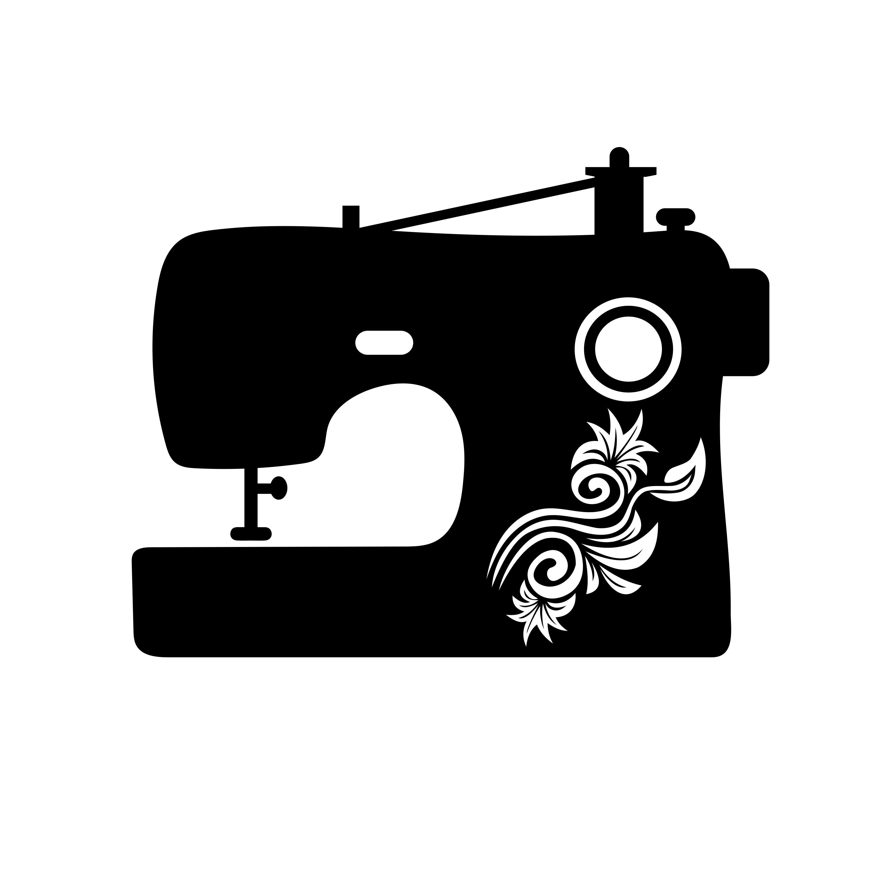 Personalised Sewing Machine Vinyl Wall Art Decal Sticker Etsy