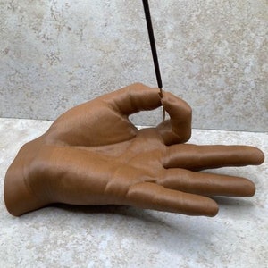 Incense Holder | Custom Colors | Wooden Hand | Great Gift For Mother, Girlfriend, Wife, Daughter