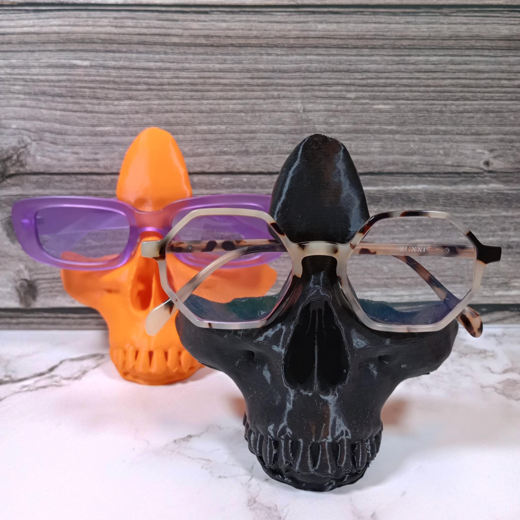 【新品未使用】bone shaped glasses holder Skull Glasses Holder - Etsy