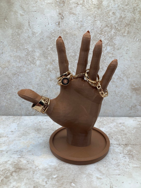 Necklace Display Stand Mannequin Hand | Ring Holder Necklace Display Stand  - Gold - Aliexpress