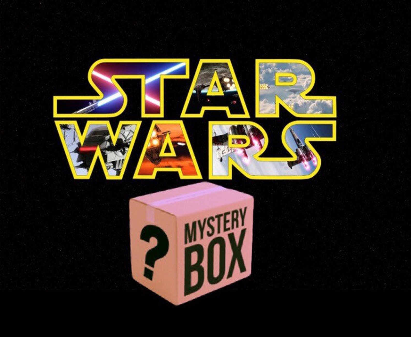 Star Wars Mystery Box Kids Star Wars Movie Mystery Box Etsy