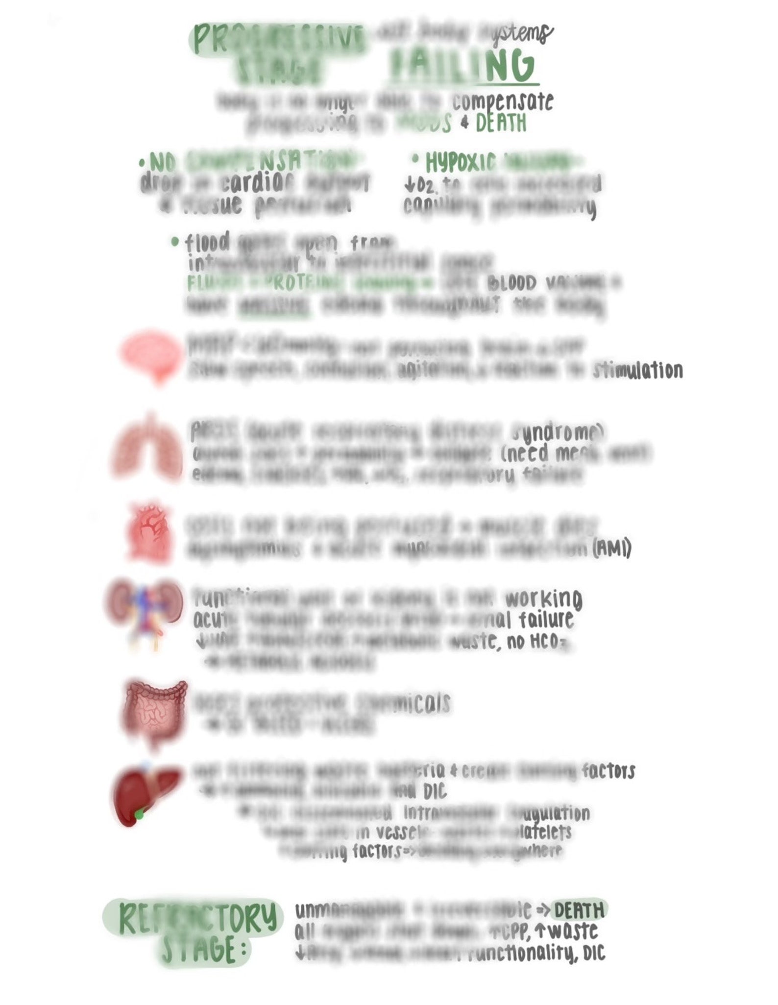 Shock Notes Comprehensive Shock Notes: Types, Stages, Causes, Treatments ...