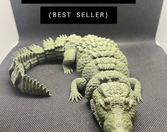 Articulated  3D Printed Crocodile