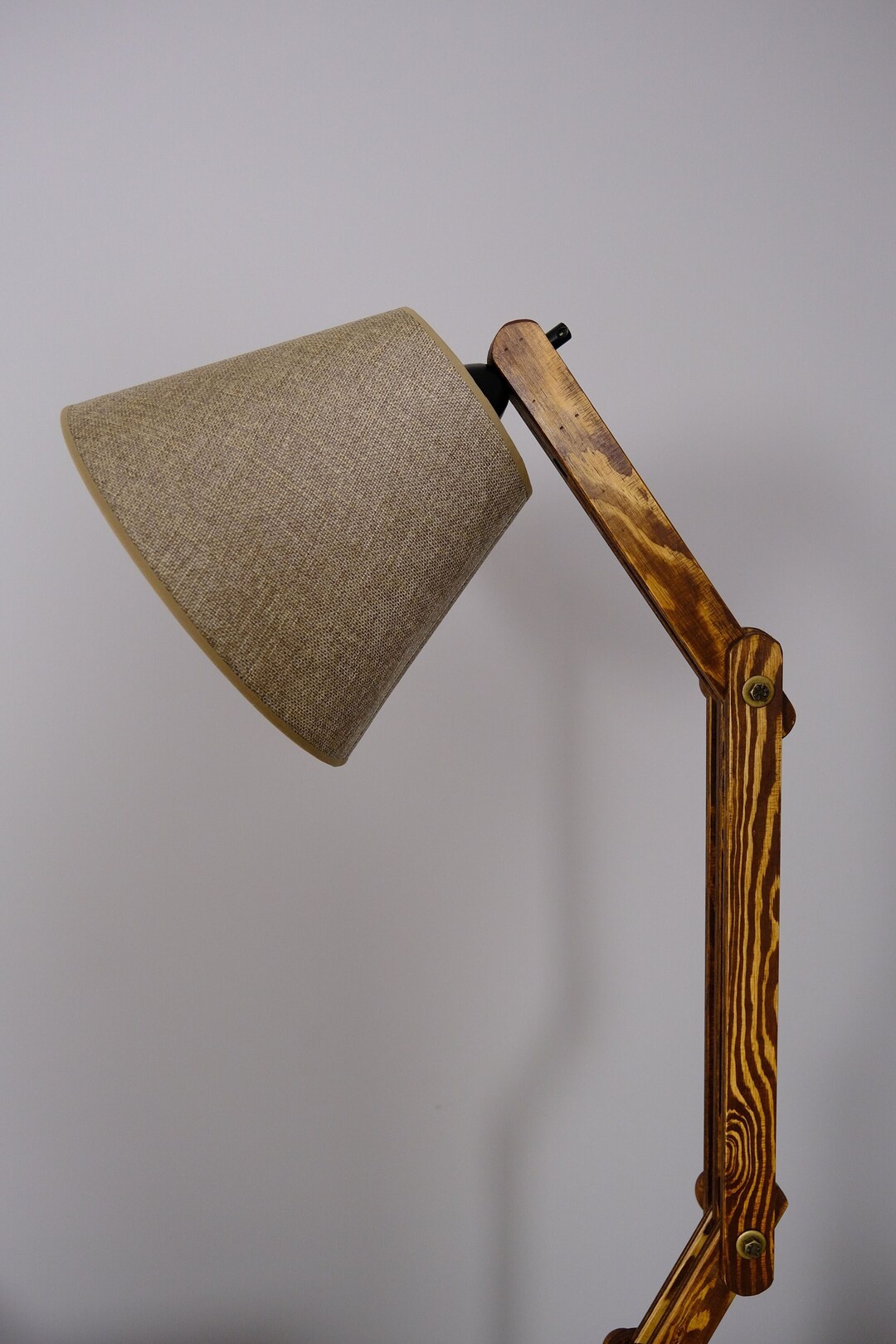 Wooden Lamp Home Decor Wooden Floor Lamp Hanging Shade Lamp Etsy