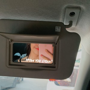 Friends How You Doin Car Mirror Decal