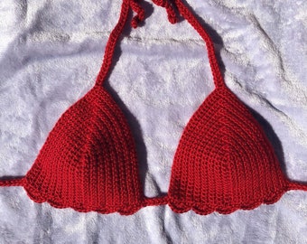 Maillot de bain haut de bikini au crochet - Moyen