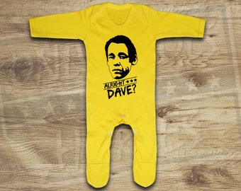 Only Fools and Horses - Trigger - Dave - Baby Romper suit