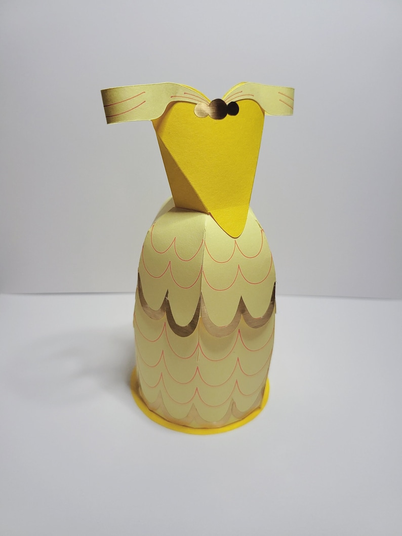 3D Fairytale Princess Ruffled Gown Box SVG & PNG for Cutting Machine ...