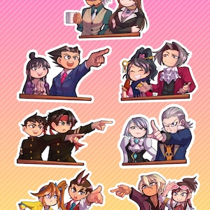 PREORDER - Ace Attorney Pair Charms