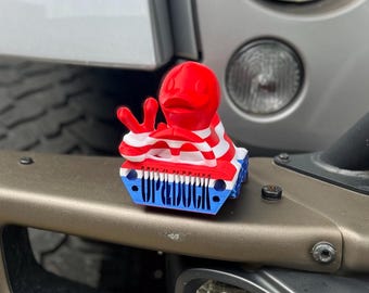 Big Duck Magnetic fits Jeep Wrangler Big Show Bumper Exterior Decor Cute Car Ornament for Wrangler JK JL Duck Ducking - DuckDuckjeep - Cool