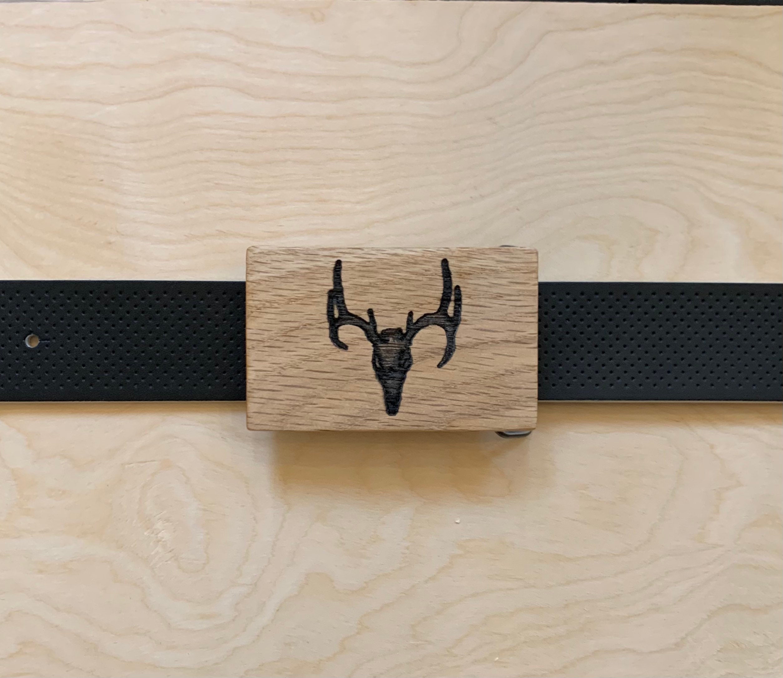 Wooden Belt Buckle Handcrafted in North Carolina from Oak Etsy