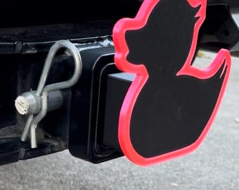 Duck Tow Hitch Cover - Fun Jeep Accessory for Wrangler & Gladiator - DuckDuckJeep Decor Jeephers JL JK