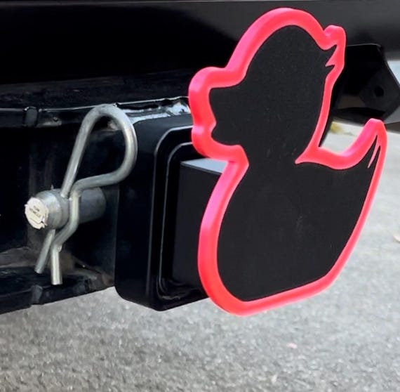 Duck Tow Hitch Cover - Fun Jeep Accessory for Wrangler & Gladiator - DuckDuckJeep Decor Jeephers JL JK