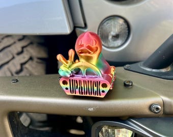 Big Duck Magnetic fits Jeep Wrangler Big Show Bumper Exterior Decor Cute Car Ornament for Wrangler JK JL Duck Ducking - DuckDuckjeep - Cool