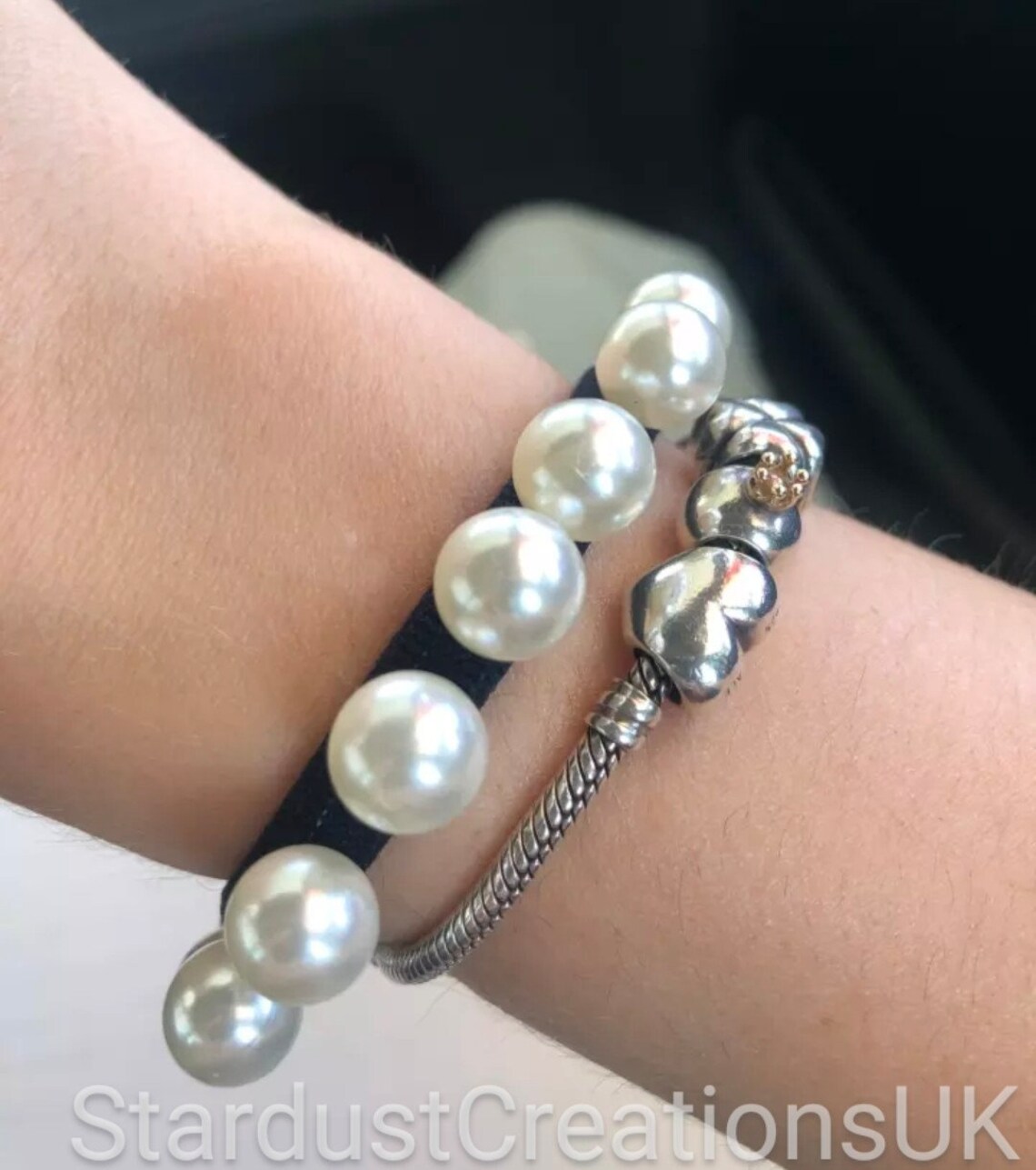 Pearlie Hair Ties crunchies unique hair tie hair band Etsy