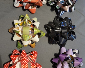 7 magazine gift bows