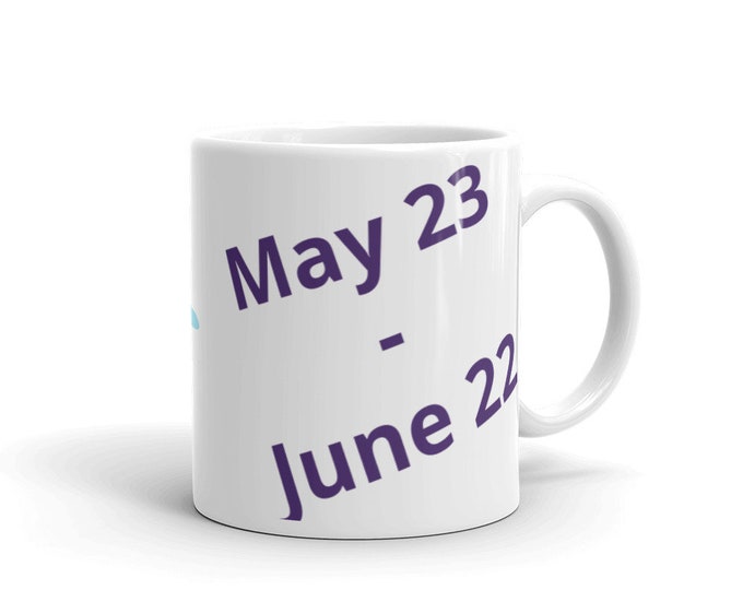 Gemini Alexandrite Custom Birthday Mug Gift Birthstone