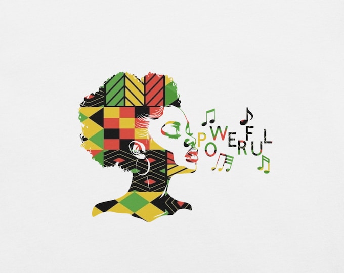 Music Powerful Unisex t-shirt