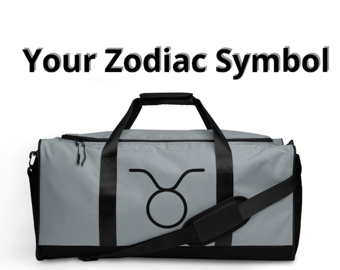 Las Vegas Raiders l Black l Silver l Zodiac l Duffle bag