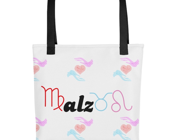 Tote bag Branding Malzon l Handbag l Tote l 15 x 15 l Carry Laptop Notebook l Daily Bag l Inner Lining l Minimalist Shoulder Bag l