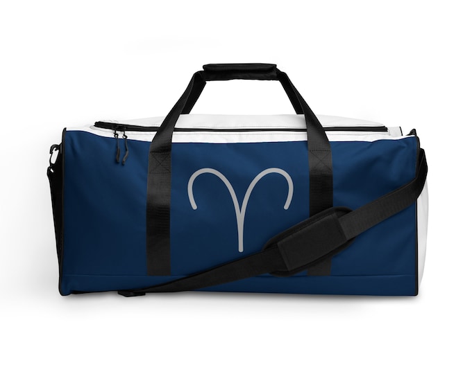 Indianapolis Colts Custom Zodiac Sign Duffle Bag l Astrology Travel l Gym Luggage l Astrological Gift l Adult Sport l NFL Workout Weekender