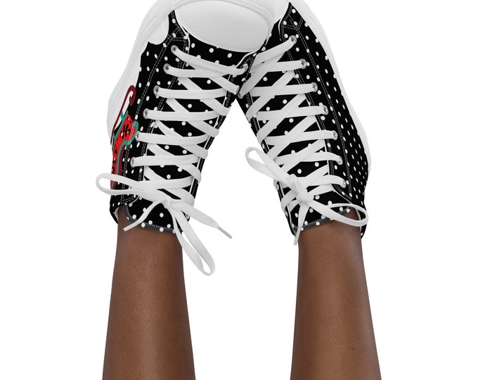 Elf Women’s high top canvas shoes