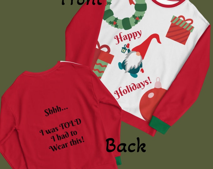 Ugly Christmas Sweater Funny l Holiday Gift l Holiday Sweater l Christmas Sweater l Unisex Sweatshirt l Christmas Gift l Christmas Family