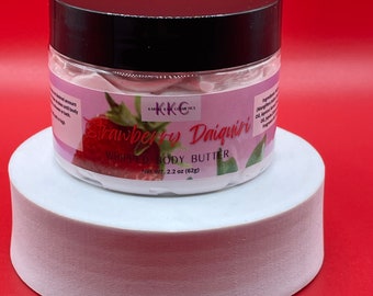 Strawberry Daiquiri Whipped Body Butter