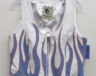 Woven Flame Vest