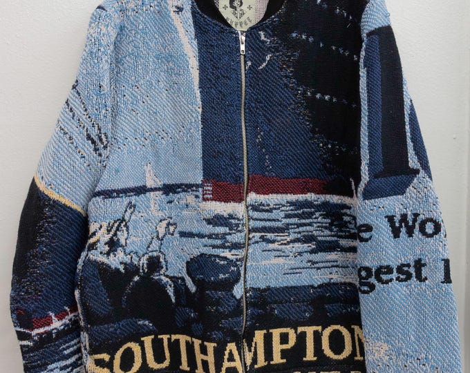 Woven Titanic Bomber Jacket