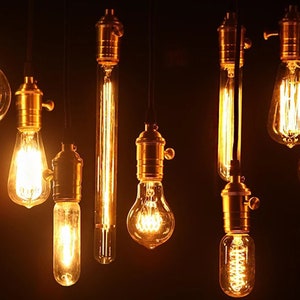 Bulb Industrial Edison Retro Vintage Steampunk Bulbs 220V - E27