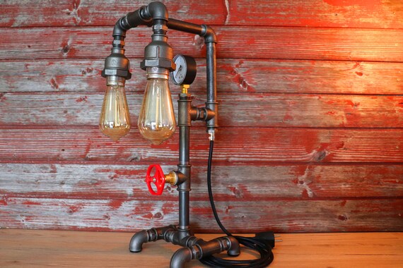 Industrial Table Lamp Steampunk Desk Lamp Edison Lamp Steampunk
