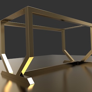 Heavy Duty Steel Table Frame, Chevron Table Base, Metal Table Legs, Quartz Table Base Stone Table Base, Marble Table Base, Glass Table Base
