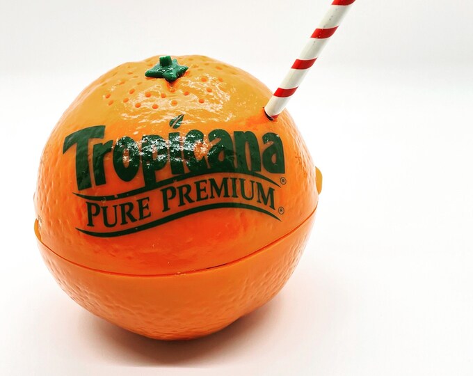 Tropicana Orange Juice AM/FM Transistor Radio Etsy