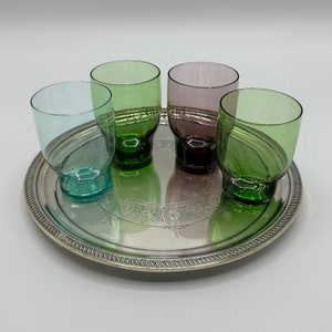 Handcrafted Vintage Shot Glasses (Set of 4)