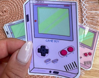 Retro Gameboy Sticker | Gameboy Advanced-inspired Vintage Toy Sticker | Nintendo inspired Sticker | Mario Bros, 90s kid, Videogame,80s baby